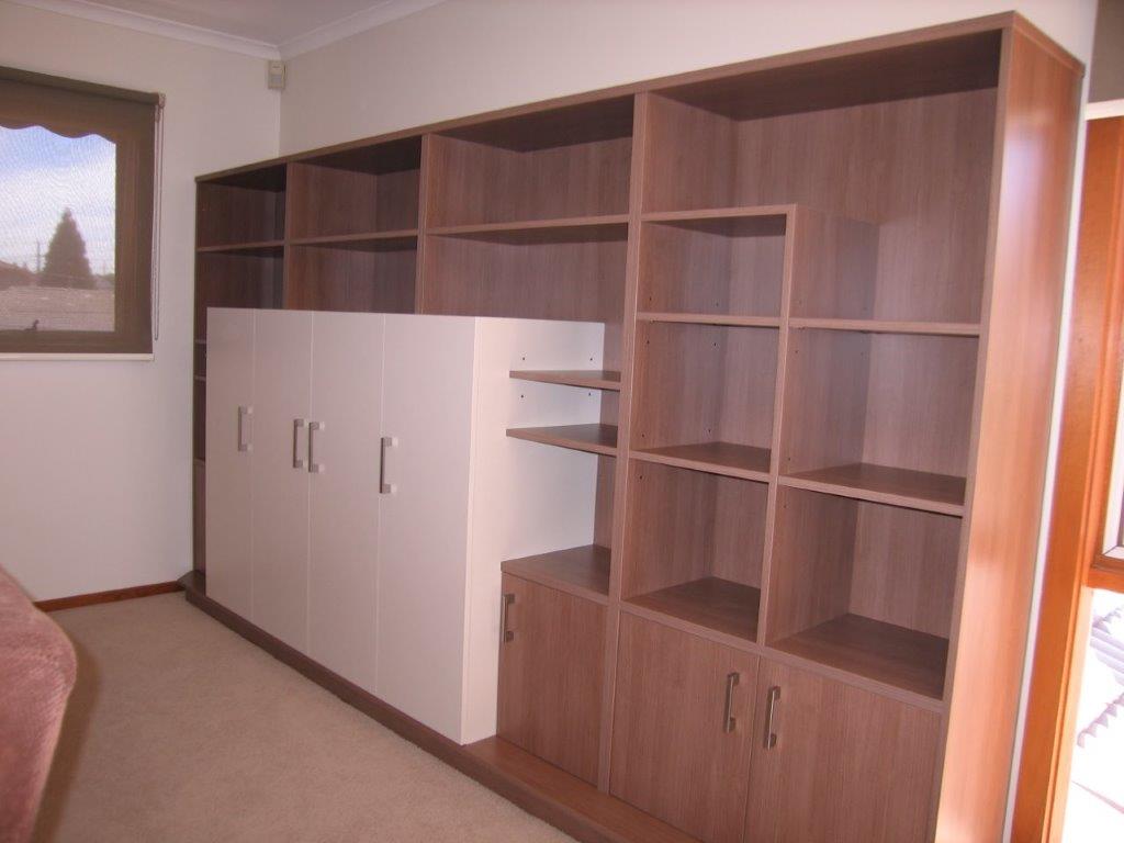 design field interiors domestic study storage fitout Epping