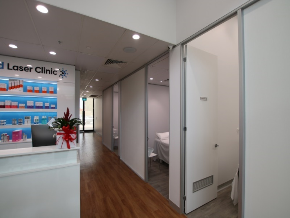 skin clinic fitout Advanced Laser clinic Pt. cook